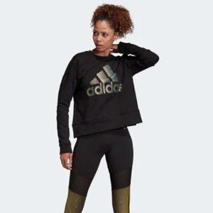 Adidas ID Glam Sweatshirt in Black